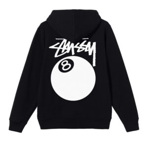 Stussy 8 Ball Black Hoodie