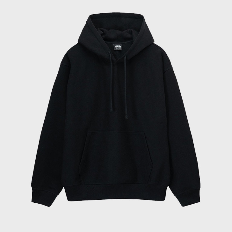 Stussy Black Applique Hoodie