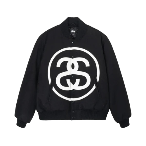 STUSSY SS-LINK VARSITY JACKET