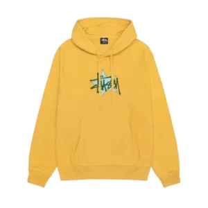 Stussy Star Yellow Hoodie