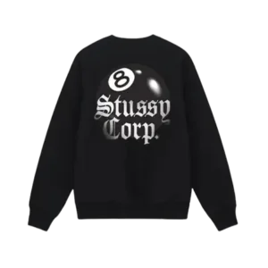 Stussy Corp Black Sweatshirts